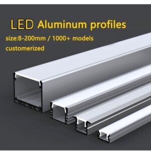 Aluminum LED Profile - Angled Wall Washer 1M