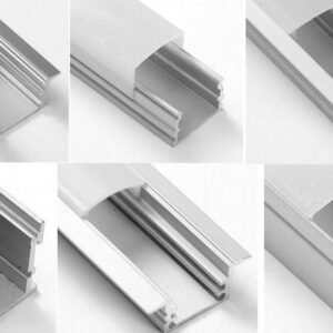 Aluminum LED Profile - Clip-On Shelf 1M