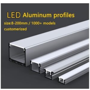 Aluminum LED Profile - Corner Mount 1M 45° White