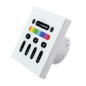 LED RF Touch Panel Controller 4 Zone Glass