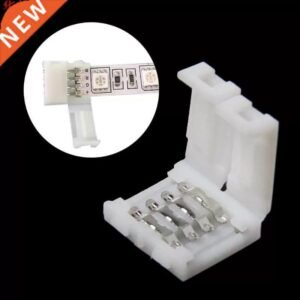 4-Pin RGB LED Strip Connector - 10mm, 10-Pack