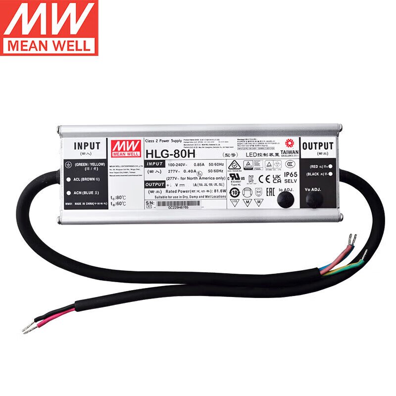 MEAN WELL HLG-80H LED Power Supply