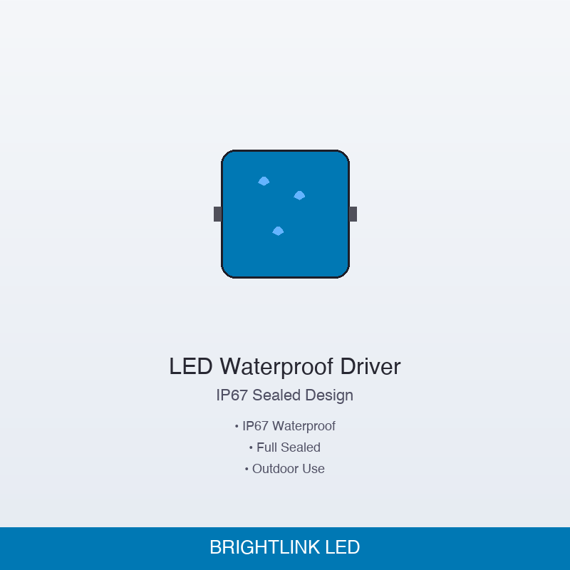 LED Power Supply - 24V 60W DIN Rail Mount