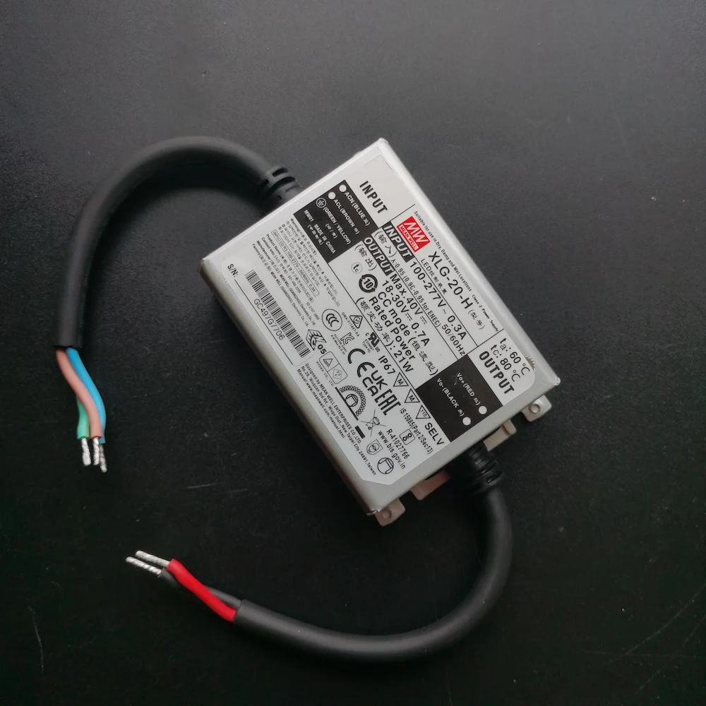 LED Power Supply - 240W 24V IP67 Mean Well HLG-240H Compatible