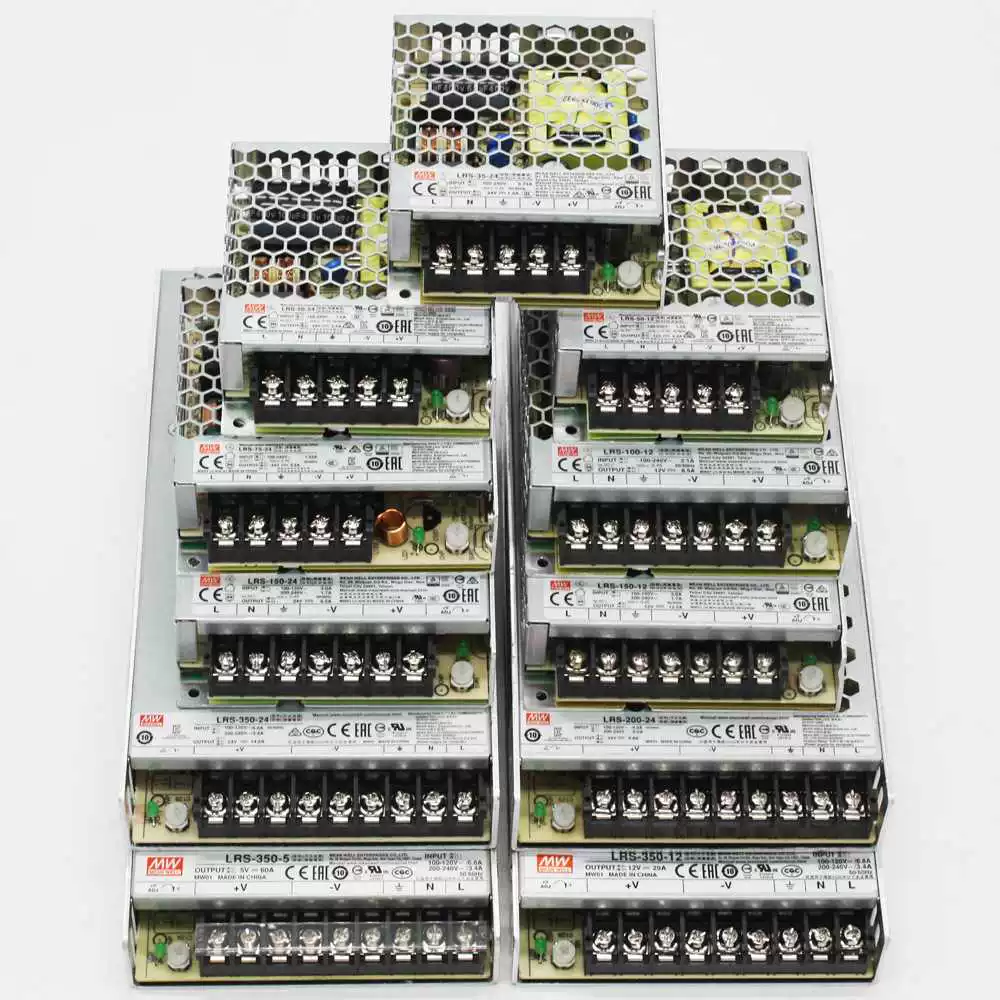 LED Power Supply - 75W 24V Enclosed Mean Well LRS-75-24 Compatible