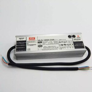MEAN WELL HLG-185H-24A High Power IP67 LED Power Supply