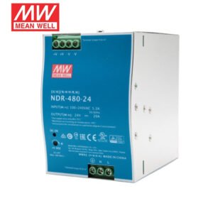 MEAN WELL NDR-480-24 480W 24V DIN Rail Mount Power Supply